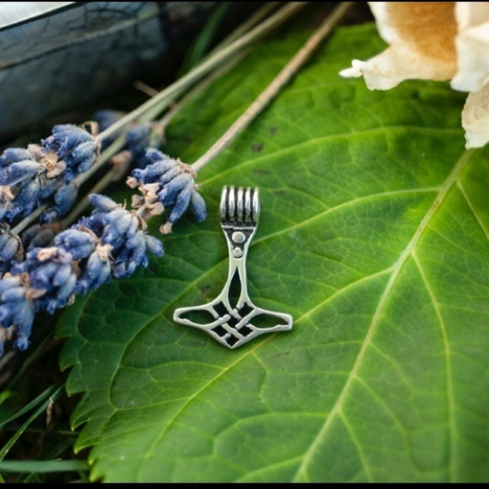 Thor’s Hammer Sterling Silver Pendent